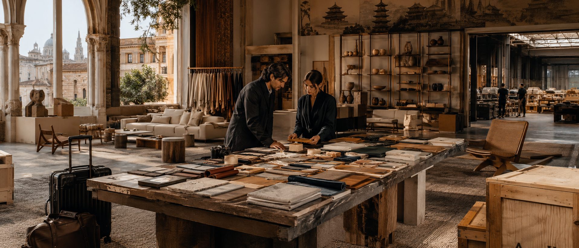 Casa Sojourn, a sourcing floor walked in person