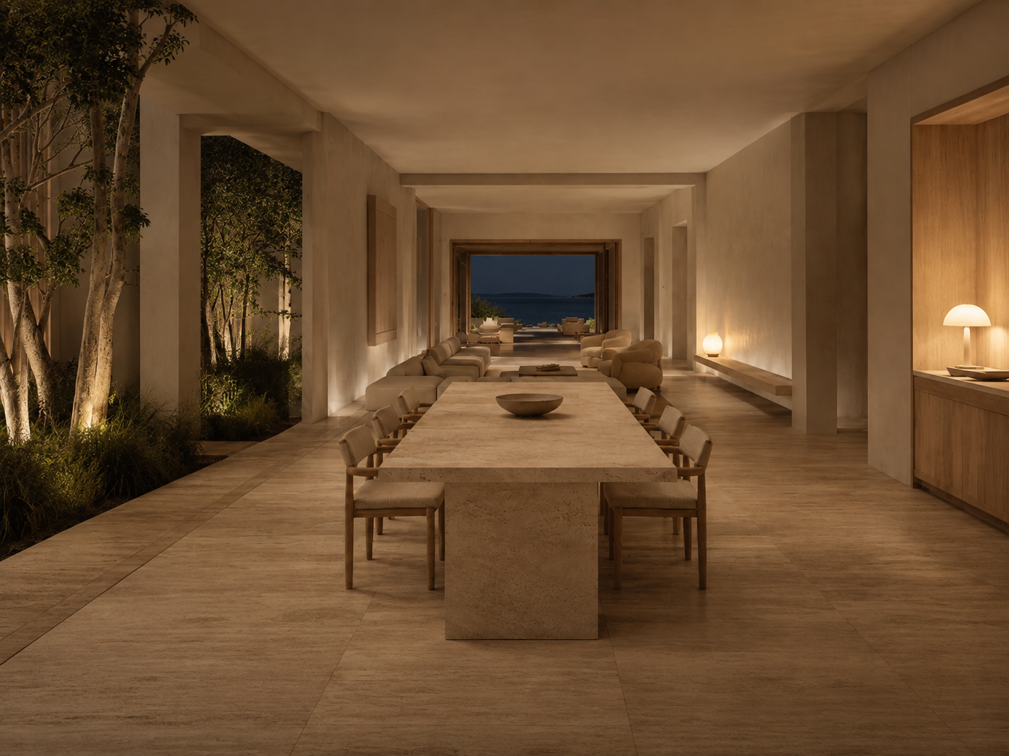 Lumen Path — Light directive: Design for nine in the morning, when the light is hardest.